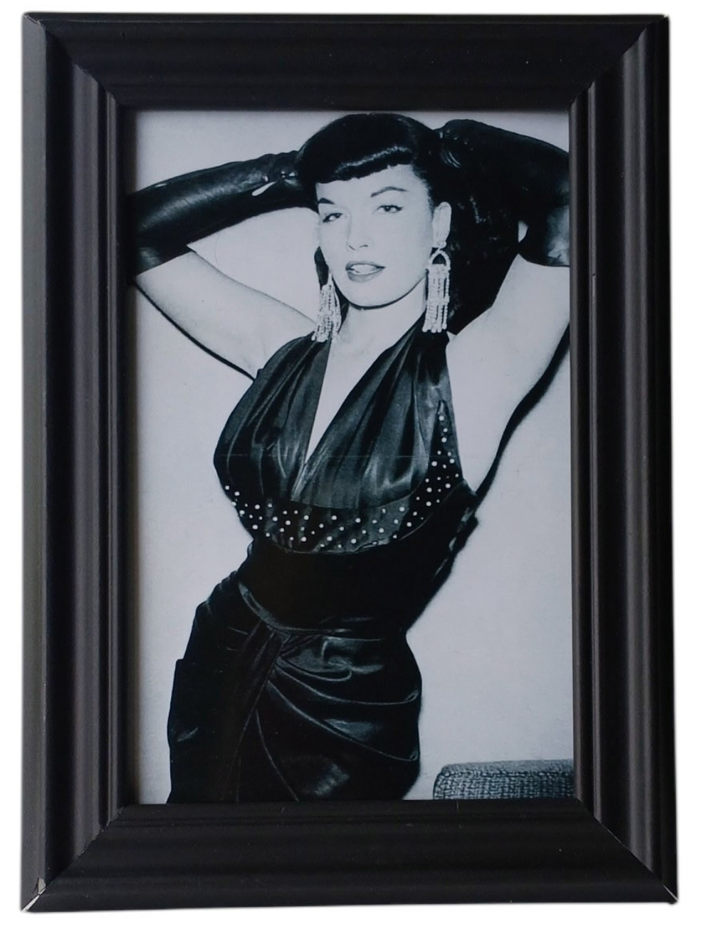 Bettie Page Pin Up Queen Beauty Model fashion make up retro  vintage beautiful